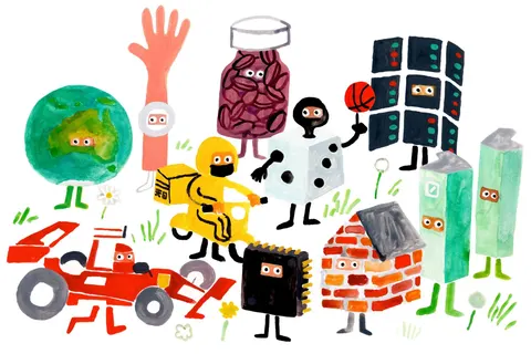 Ferraris, Advil and AI Chips: 10 Companies to Watch Right Now — via Illustration LOL