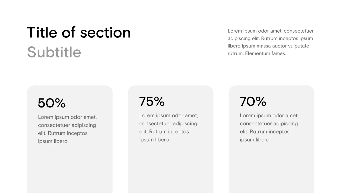 The Three-column highlight template