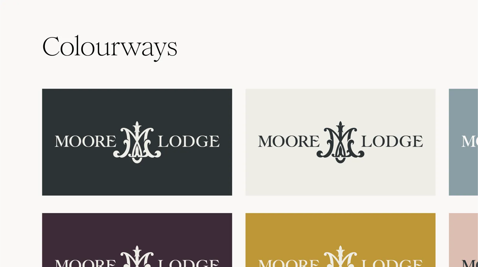The Colorways template
